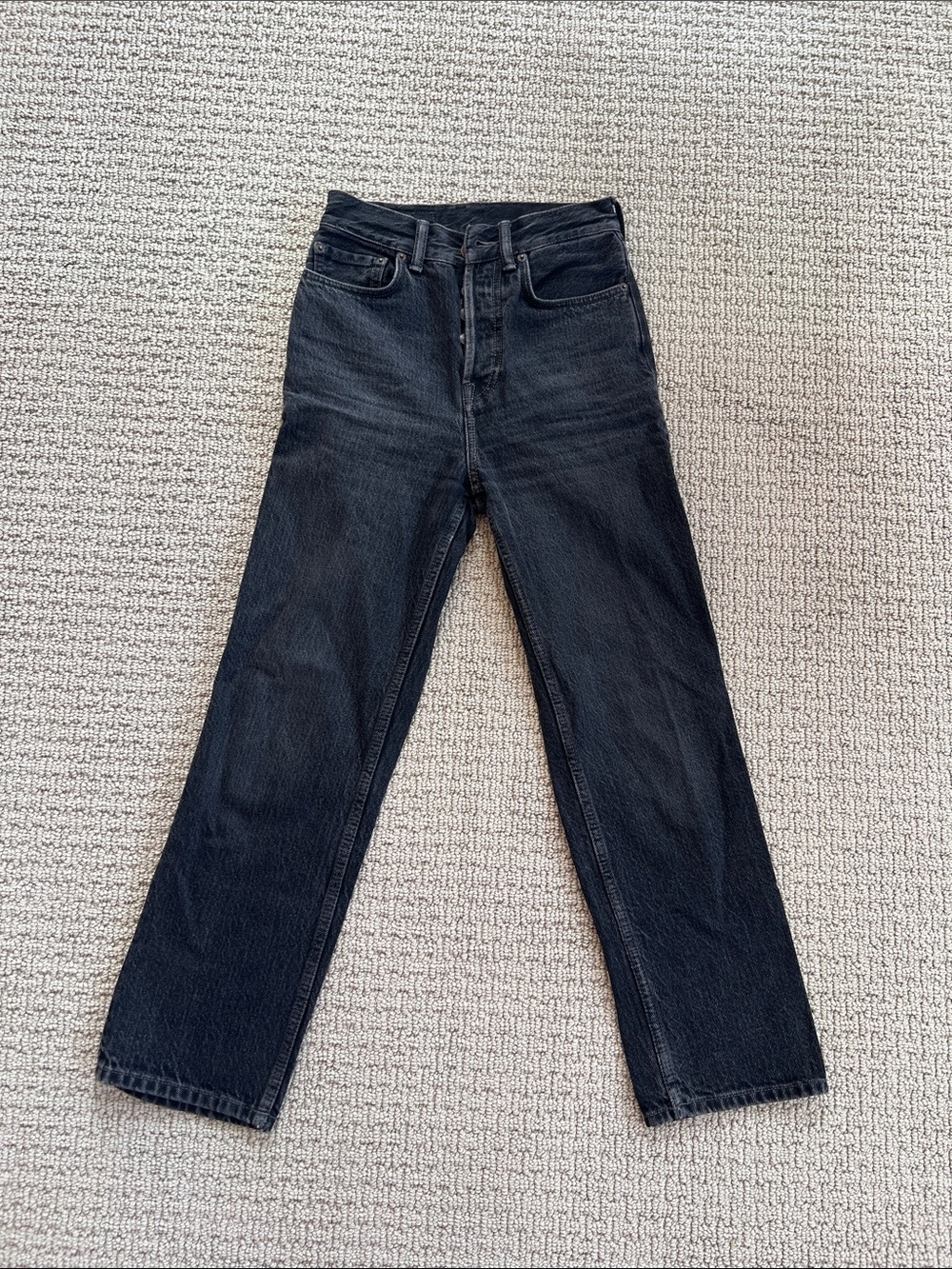 Acne Mece Jeans in Vintage Black, 25 x 30